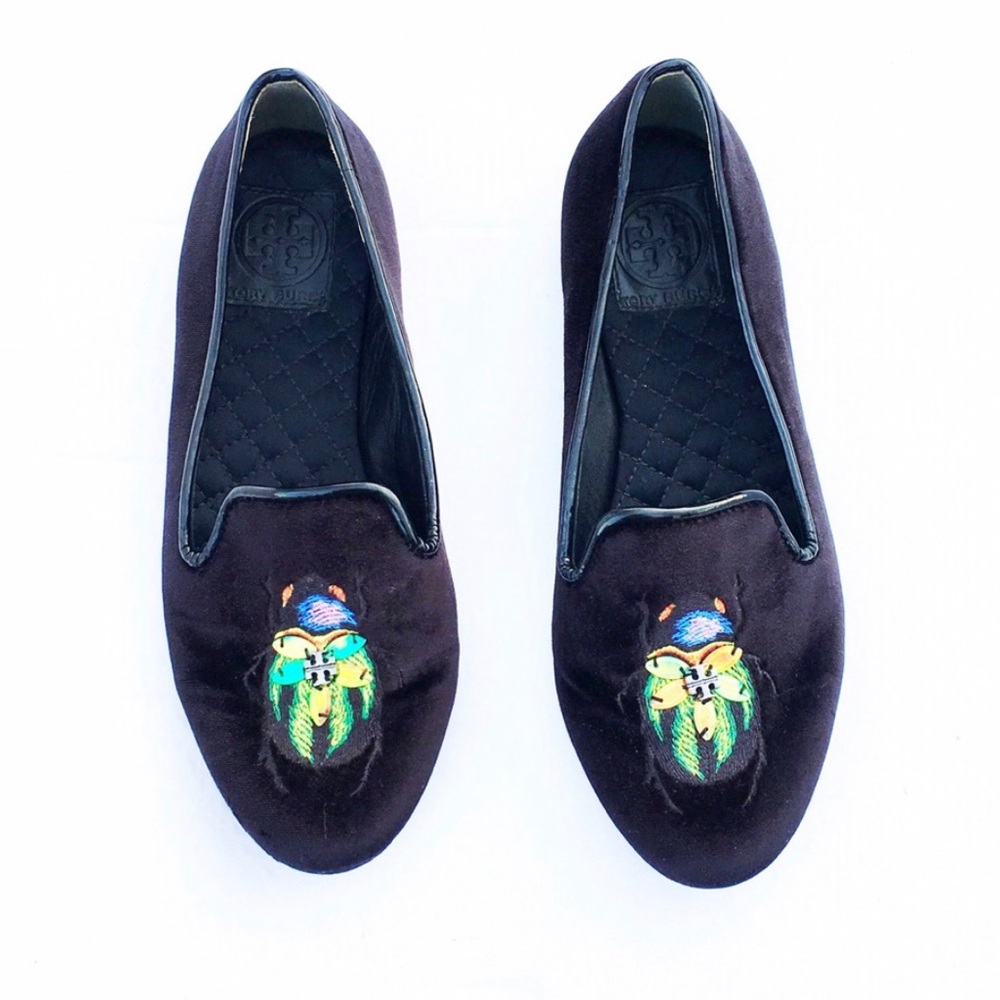 Tory Burch Scarab Loafers Sz 7